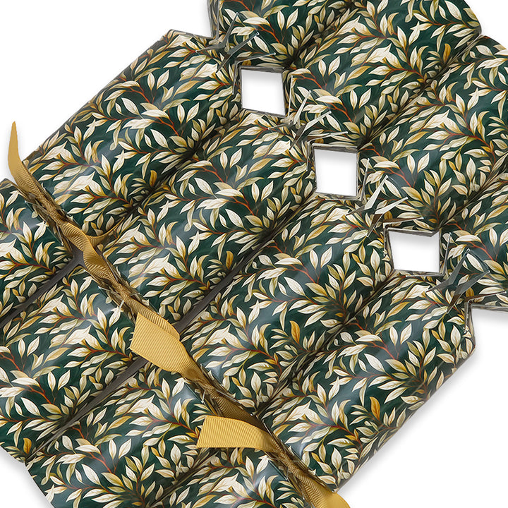 William Morris Golden Foliage | 4 or 6 Ready to Fill Crackers | Just Add Gifts