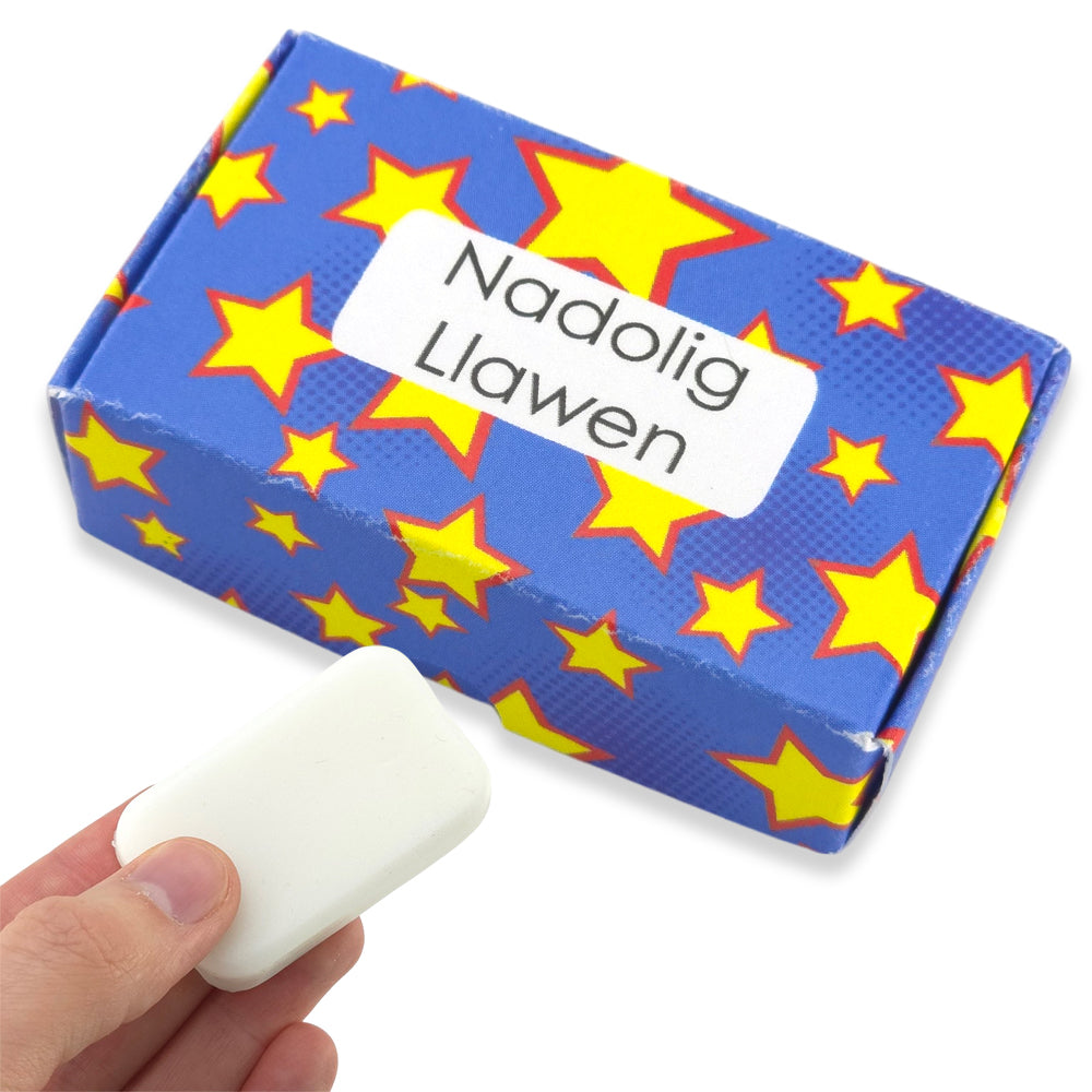 Nadolig Llawen | Fig & Cassis | 20g Travel Soap Bar | Little Gift | Cracker Filler