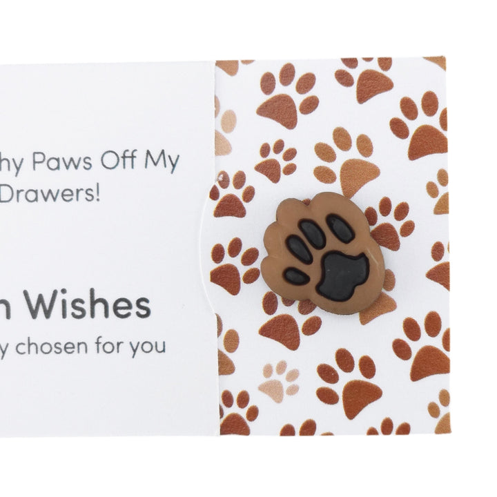 Get Your Filthy Paws Off My Silky Drawers! | Button Wishes | Mini Cracker Filler