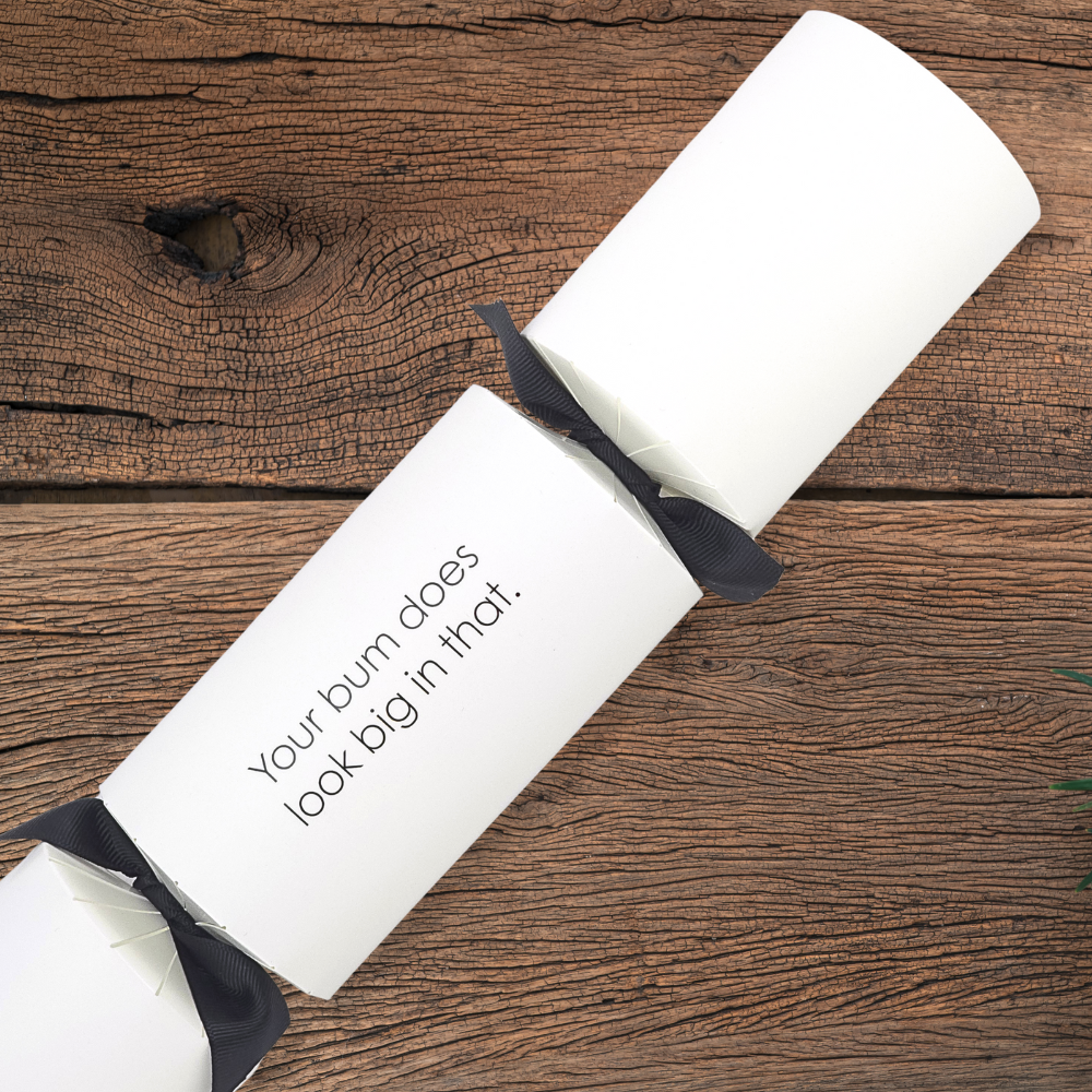 Your bum does look big in that | Modern Phrases Cracker Making Kit