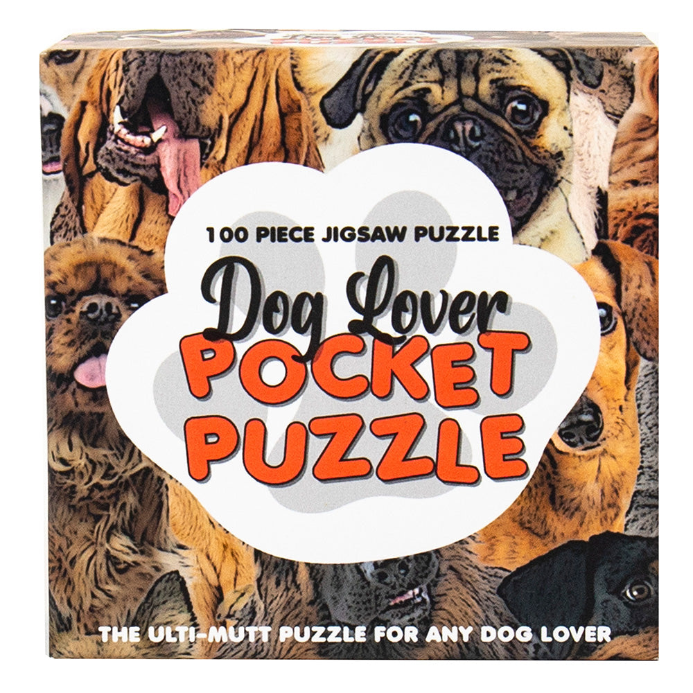 100 Tiny Piece All Breeds Dog Puzzle | Dog Lovers Gift | 15cm Square | Gift Idea