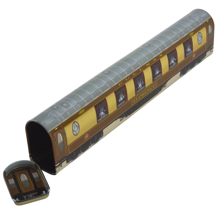 Dining Carriage | Long Skinny Train Lovers Tin | 33.5cm Long | Gift Idea