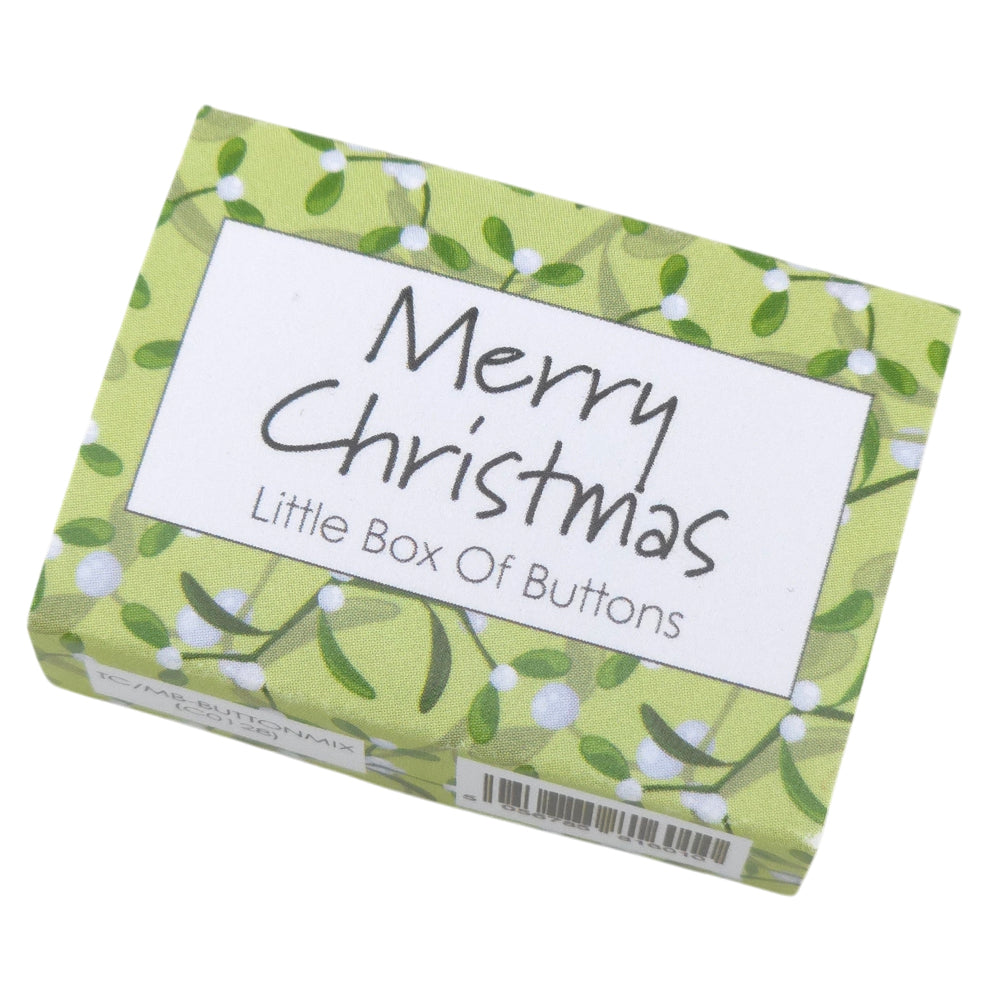 Simply Mistletoe | Little Crafty Box of Buttons | Cracker Filler | Little Gift