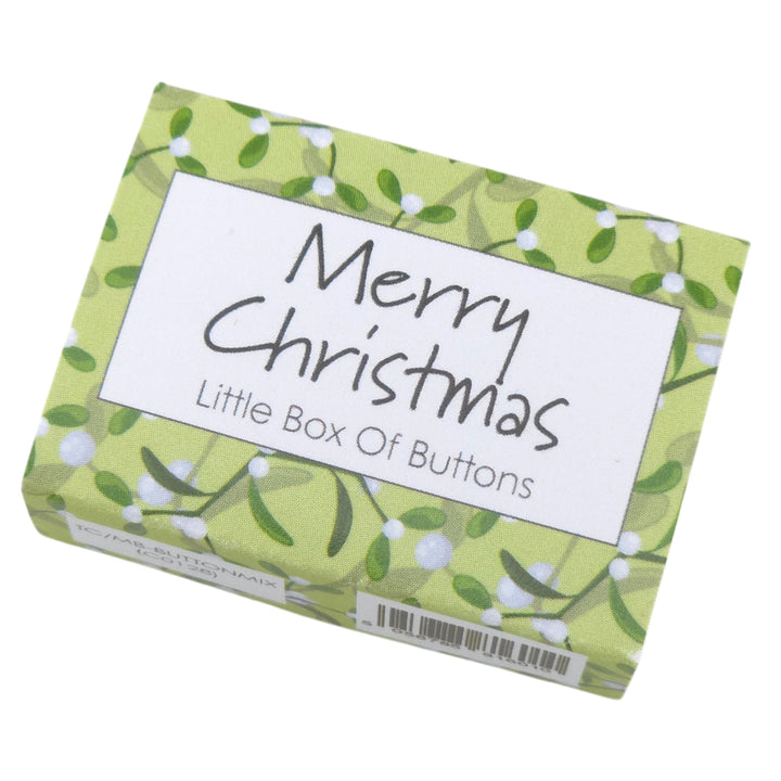 Simply Mistletoe | Little Crafty Box of Buttons | Cracker Filler | Little Gift