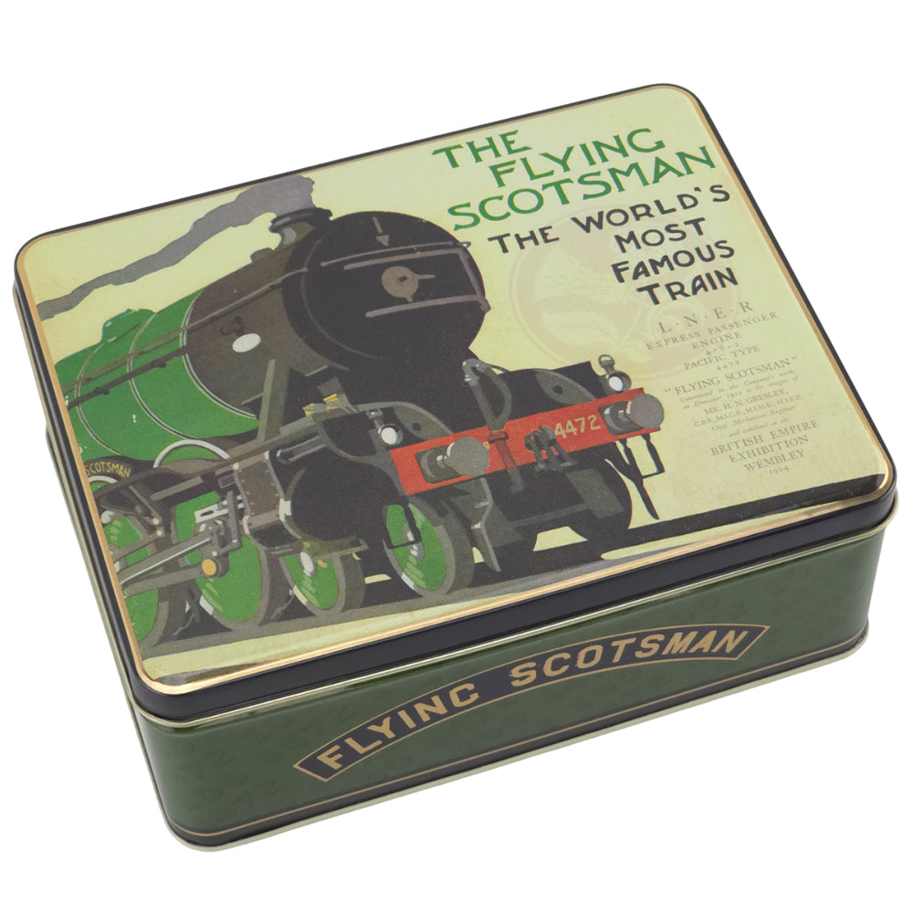 The Flying Scotsman | Train Lovers Tin | 19.5 x 15.5cm | Gift Idea
