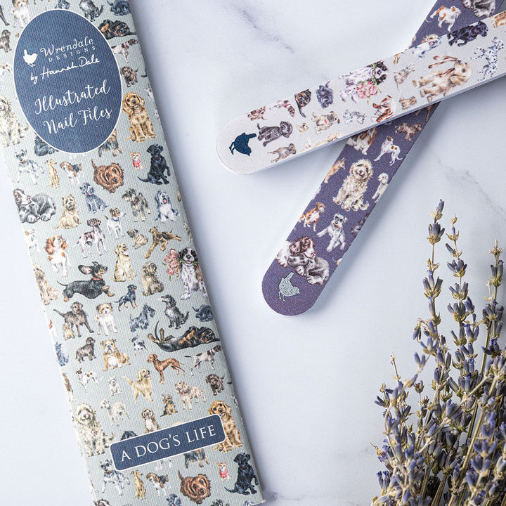 A Dogs Life | Emery Board Set | Nail Files | Wrendale Designs | Little Gift