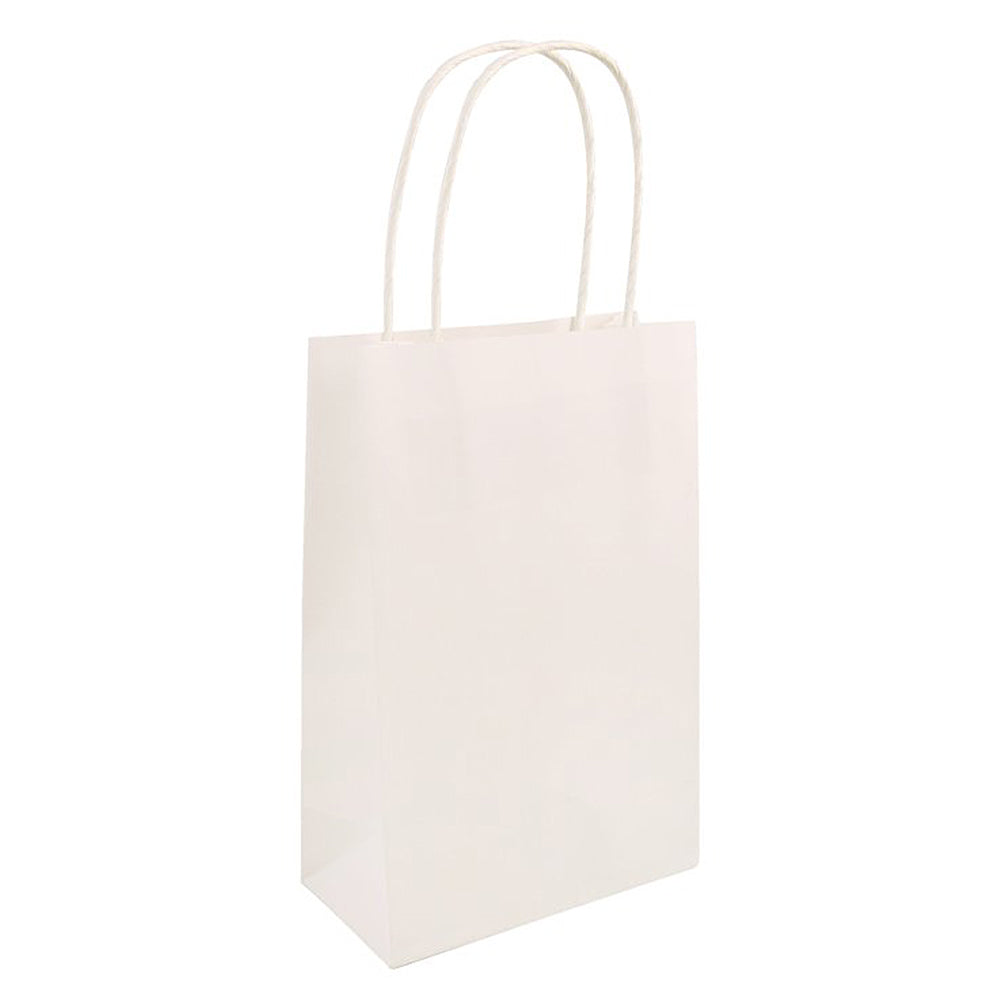 Paper Party Bags with Paper Handles | Choice of Colours | Recyclable | 21x14x7cm