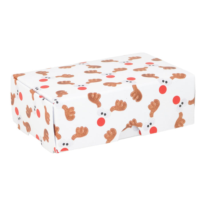 Cheeky Rudolph | Little Gift Box | Soap Bar Sized | Single or 6 Boxes | 57x88x30mm
