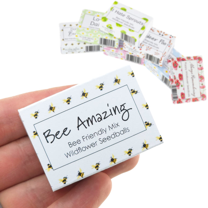 Bee Amazing | Seedball Matchbox | Bee Mix | Cracker Filler | Little Gift