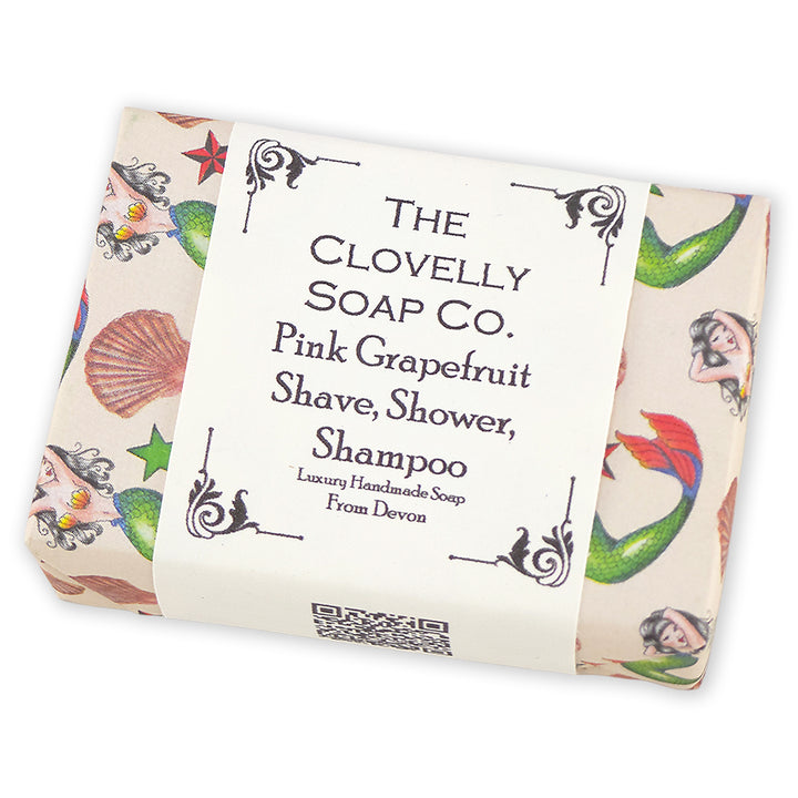 Luxury Shave &amp; Beard Wash Bars | 50g | Little Gift | Cracker Filler