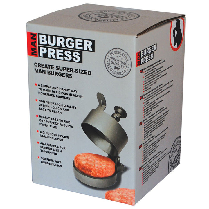 A Dobber of a Burger Press! | Creates Supersized Man Burgers | BBQ | Boxed Gift