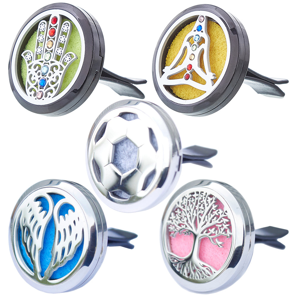 Car Diﬀuser Set for Essential Oils | Just Add Oil | Mindfulness Gift Idea