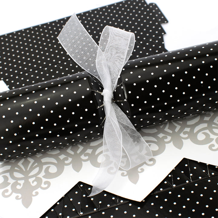 Monochrome Mini Polka | Cracker Making Craft Kit | Make &amp; Fill Your Own