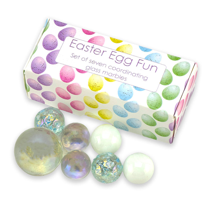 Pastel Speckled Eggs | Mini Box of Marbles | Cracker Filler | Little Easter Gift