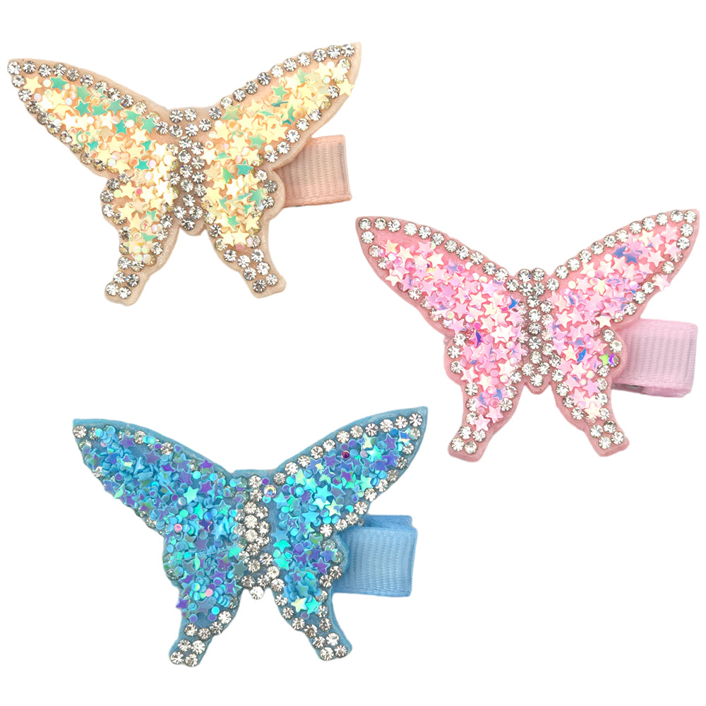Pretty Butterfly Hair Clip for Girls | Single | Little Gift | Cracker Filler