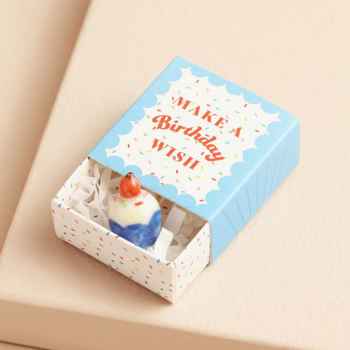 Make a Birthday Wish | Mini Matchbox Token | Little Gift | Cracker Filler