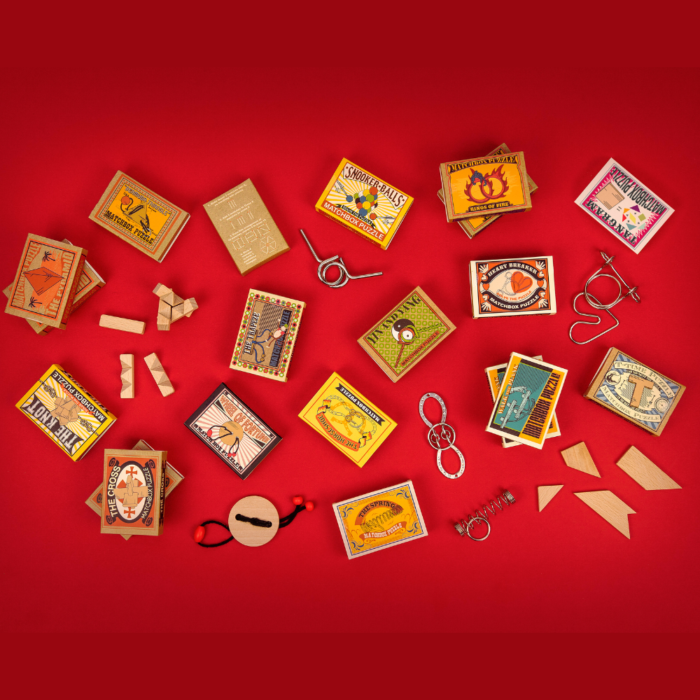 Mini Matchbox Puzzles | Various Designs | Cracker Filler | Little Gift