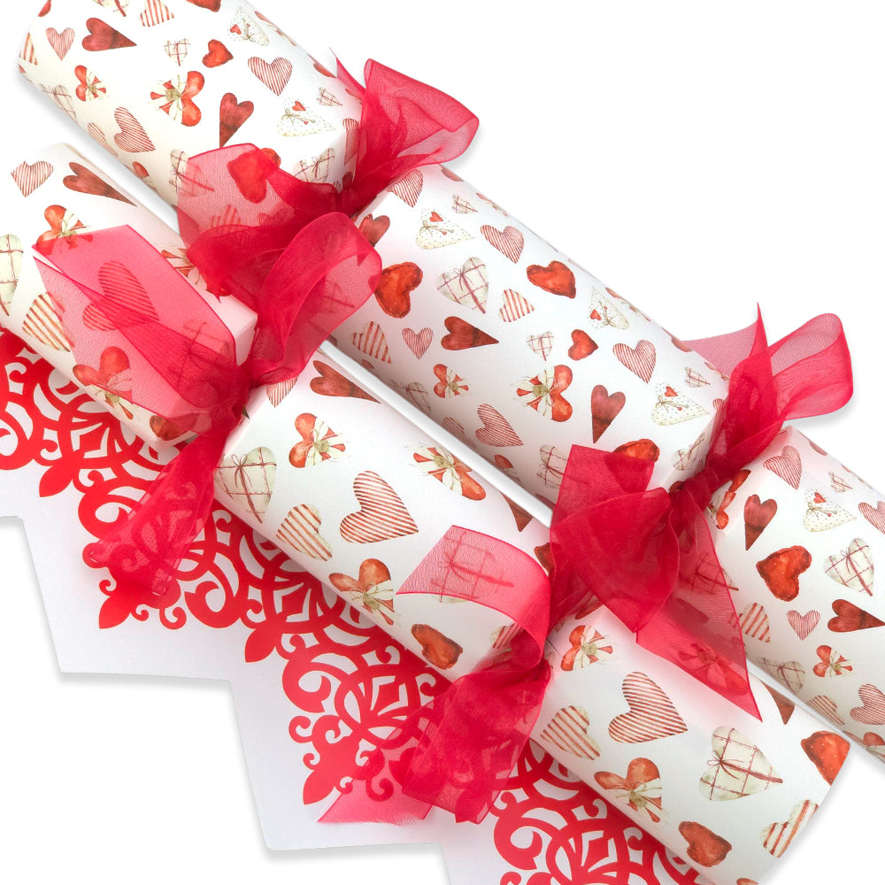 Scandi Hearts Mix | Cracker Making Craft Kit | Make & Fill Your Own