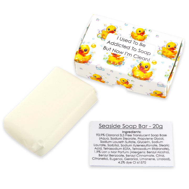 I Used To Be Addicted to Soap | Seaside | 20g Travel Soap Bar | Cracker Filler