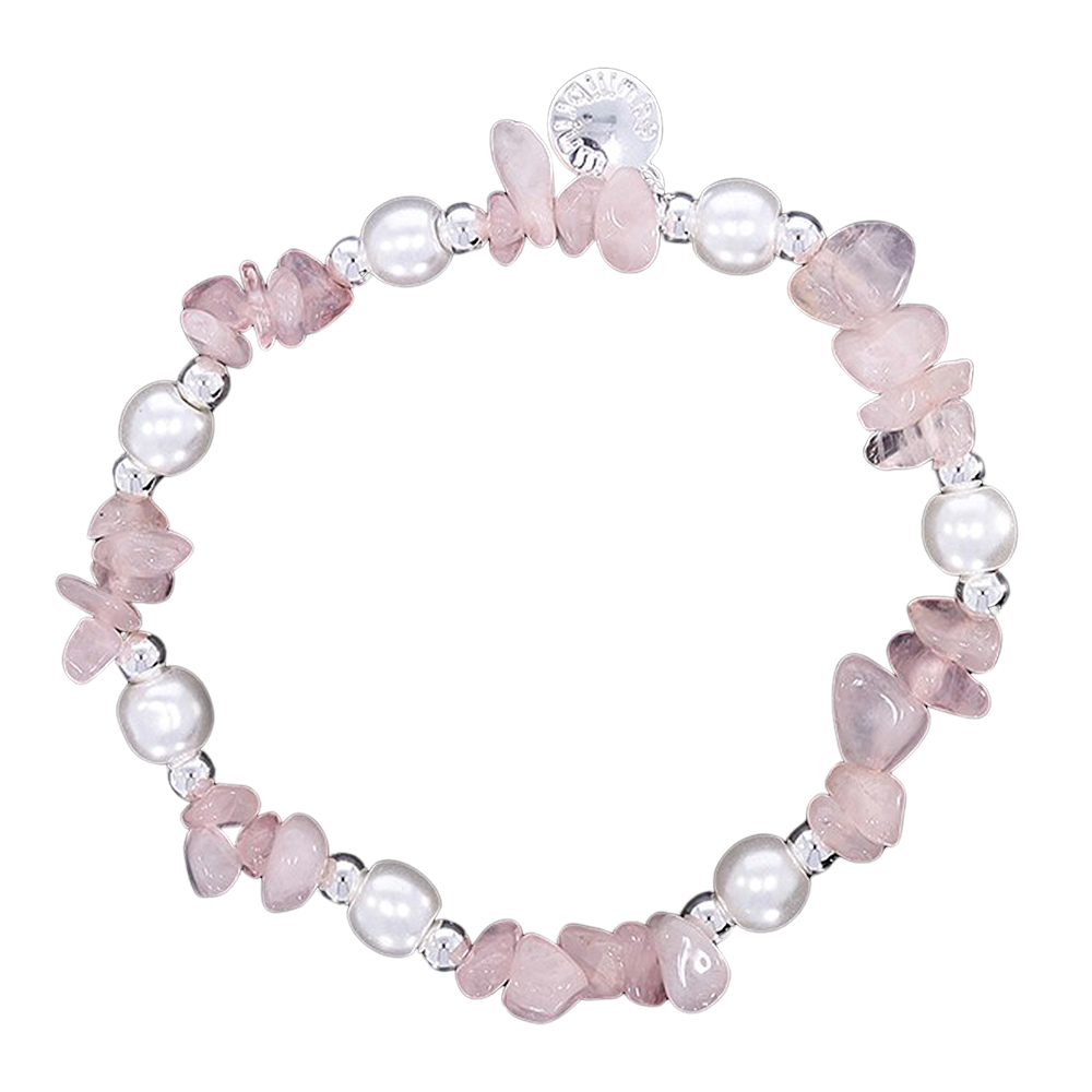 Rose Quartz | Gorgeous Bracelet | Silver Plated | Gift Boxed