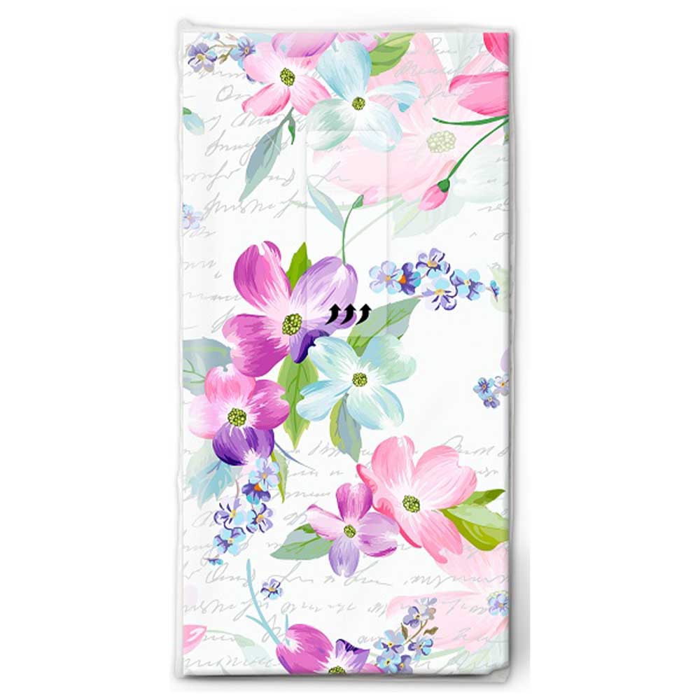 Pastel Florals | Pocket Size Tissue Pack | Little Gift | Cracker Filler