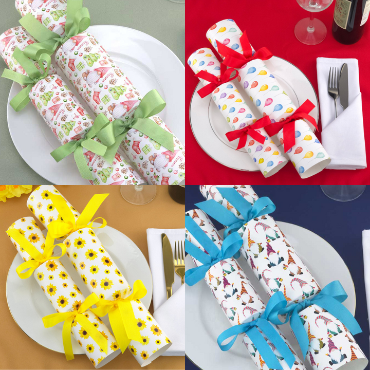 16 & 22mm Grosgrain Ribbon | 20m | Crafts & Cracker Making | Choose a Colour