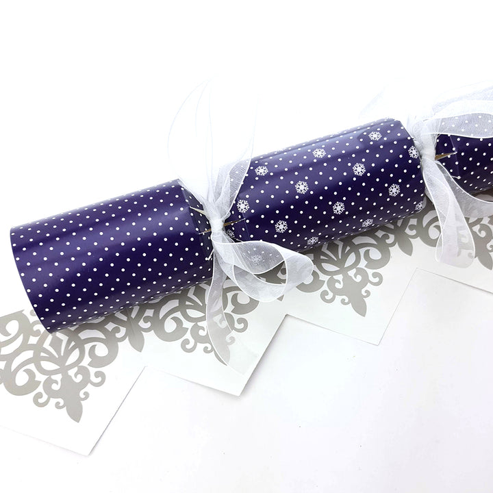 Dotty Snowflake | Christmas Cracker Making Craft Kit | Make &amp; Fill Your Own