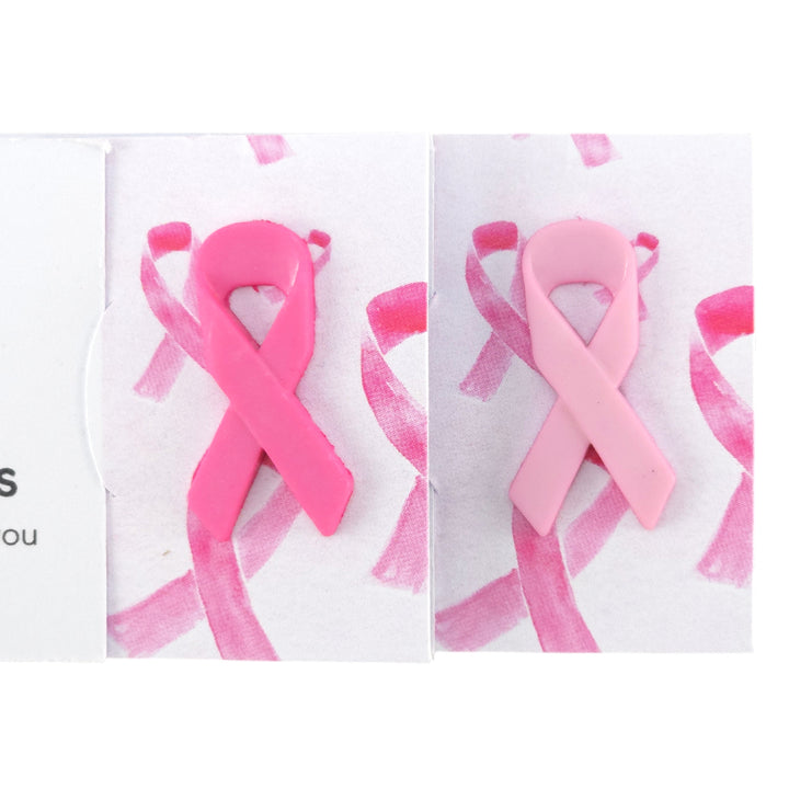 Be Proud | Pink Ribbon | Button Wishes Sew On Token | Little Gift | Cracker Filler