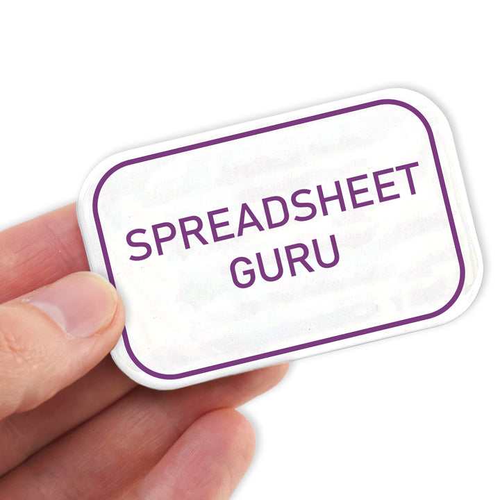 Spreadsheet Guru | Fun Magnet | Office Banter | Cracker Filler Gift