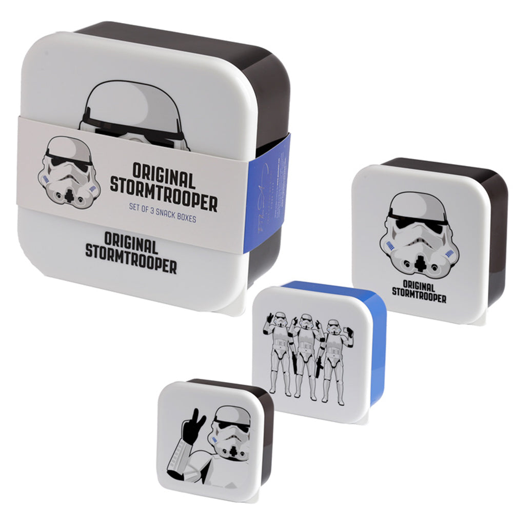 The Original Stormtrooper | Star Wars | Lunch Boxes | Set of 3 | Gents Gift Idea