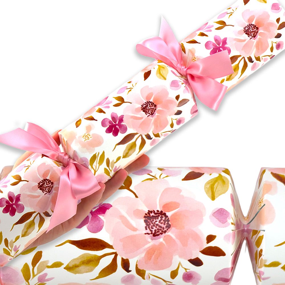 Pink Florals | Cracker Making Craft Kit | Make Your Own