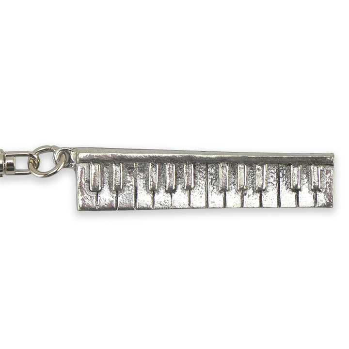 Keyboard | Chunky English Pewter 3D Keyring | Little Gift | Cracker Filler