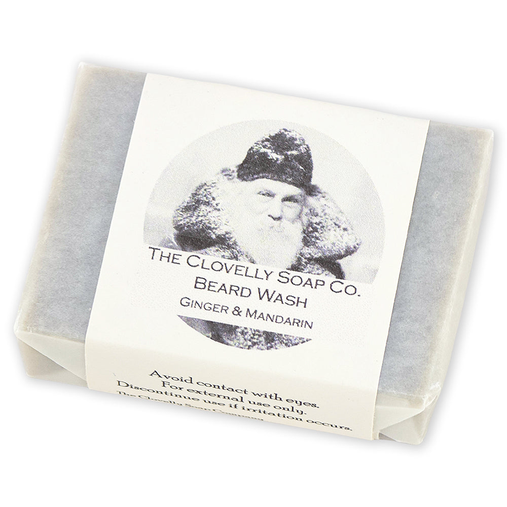 Luxury Shave &amp; Beard Wash Bars | 50g | Little Gift | Cracker Filler
