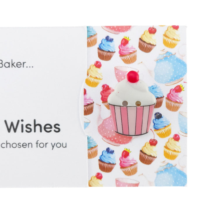 Star Baker | Button Wishes Sew On Token | Little Gift | Cracker Filler