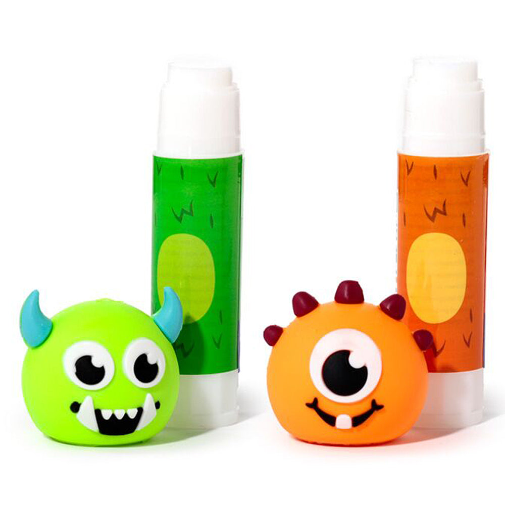 Monster Shaped Glue Stick for Kids | Single | Mini Gift | Cracker Filler