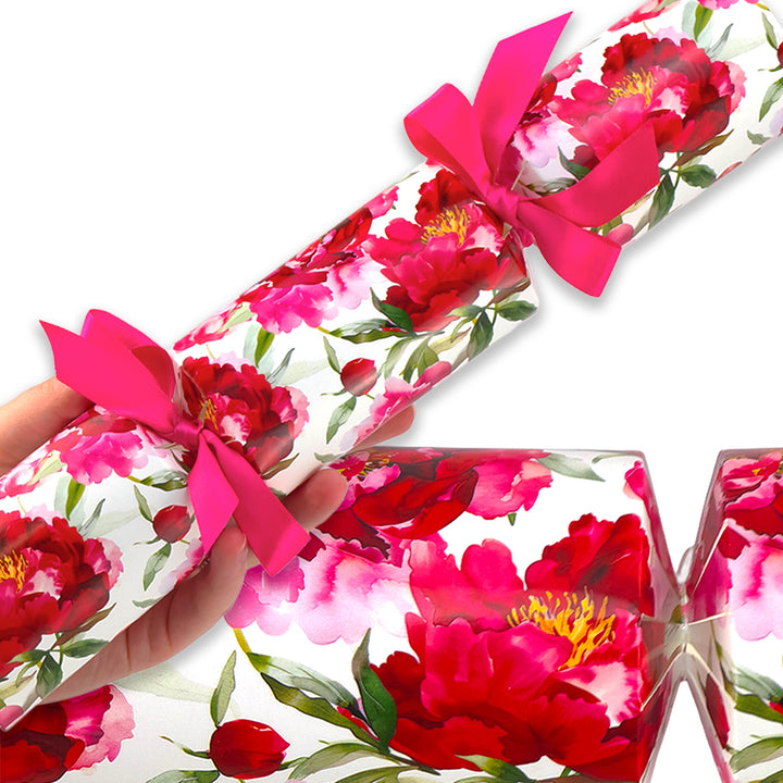 Pink Peonies | Cracker Making Craft Kit | Make Your Own