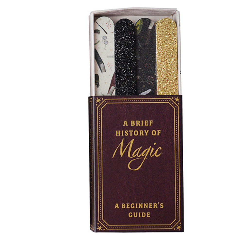 History of Magic | Little Box of Nail Files | Matchbox Gift | Cracker Filler