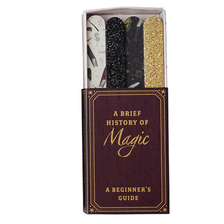 History of Magic | Little Box of Nail Files | Matchbox Gift | Cracker Filler
