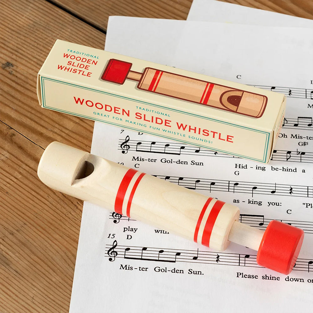 Traditional Wooden Slide Whistle | Retro Feel Kids Gift Idea