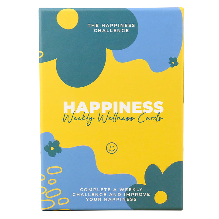 Happiness | Weekly Wellness Cards | 52 Challenges | Mindfulness Gift