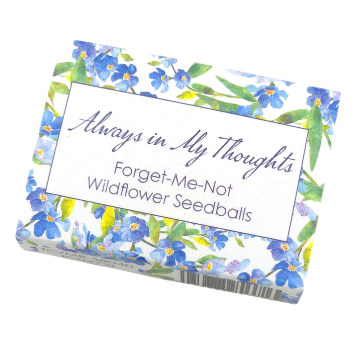 Always in My Thoughts | Forget Me Not Seedballs | Cracker Filler | Little Gift