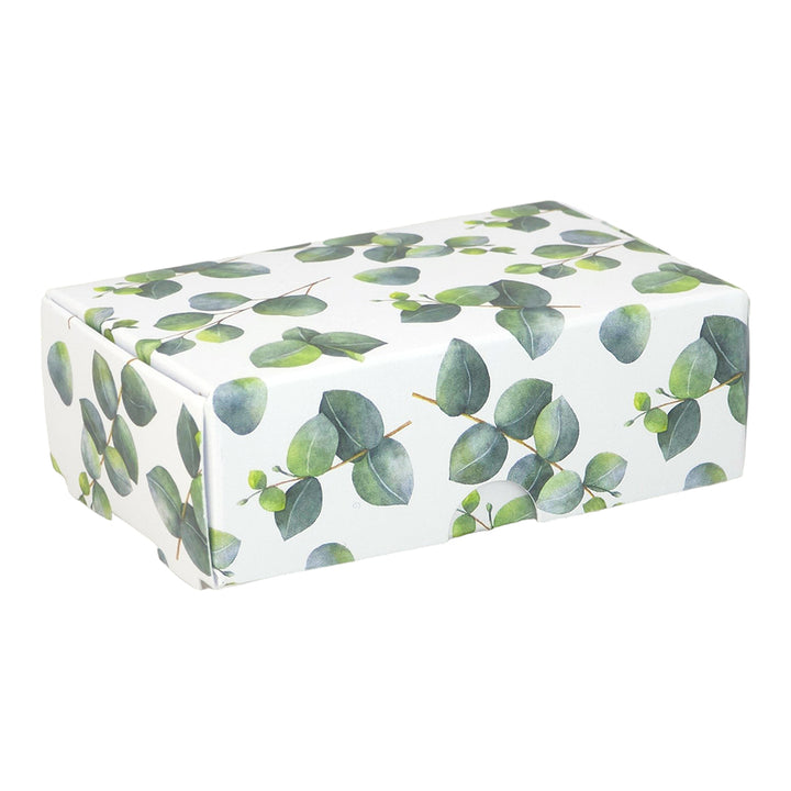 Watercolour Eucalyptus | Little Gift Box | Soap Bar Sized | 6 Boxes | 57x88x30mm
