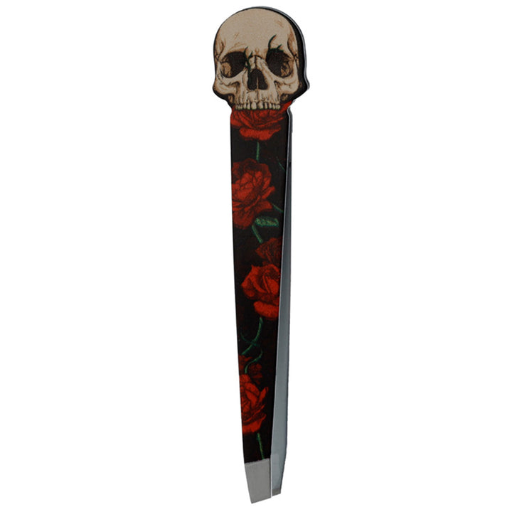 Skulls and Roses Tweezers | Gothic | Single | Little Gift | Cracker Fillers