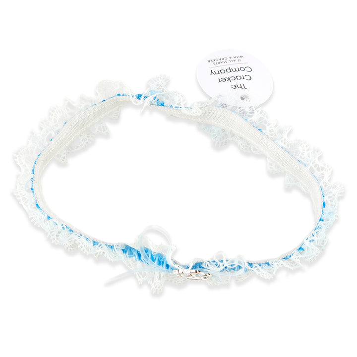Something Blue Wedding Garter | Cracker Filler Gift
