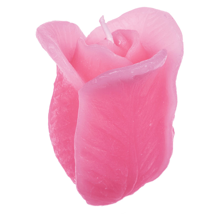 Freestanding Rose Bud Candle | 5cm Tall | Little Gift | Cracker Filler
