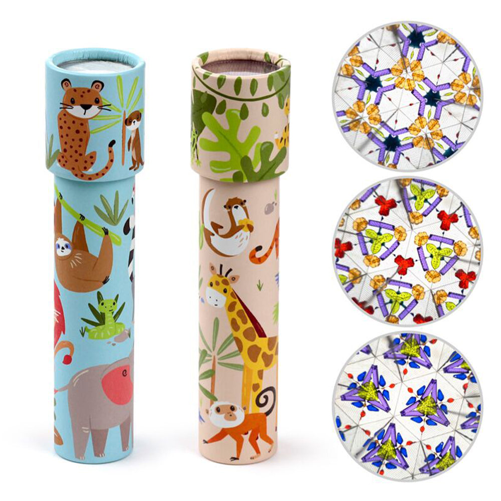 Wild Animals Extending Telescope | Kaleidoscope Toy | 18/27cm  | Single