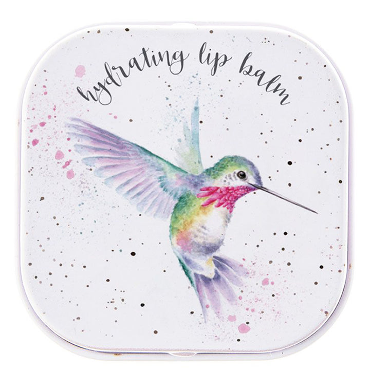 Humming Bird | Wrendale Honey & Vanilla Lip Balm Tin | Cracker Filler Gift
