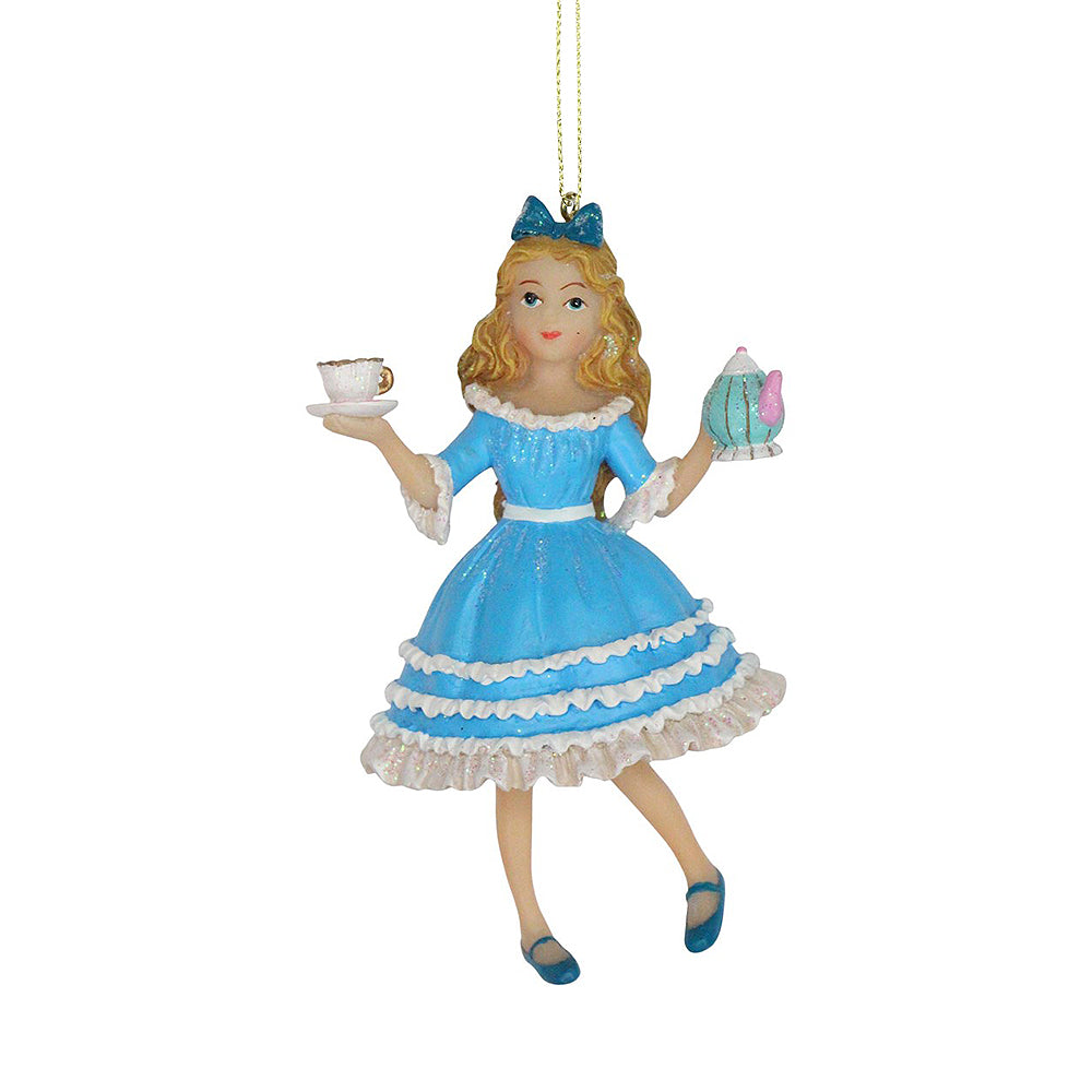 Alice in Wonderland Hanging Ornament | Christmas Tree Decorations | Gisela Graham