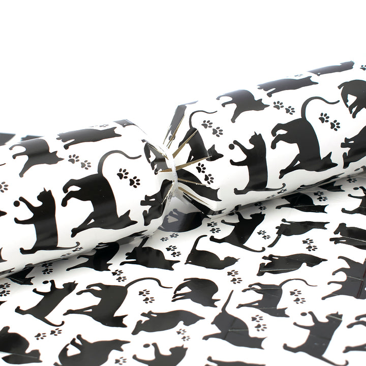 Cat Silhouettes | Tulletastic Cracker Making Craft Kit | Makes 6 Large Crackers