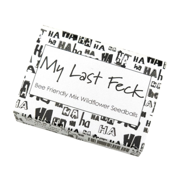 My Last Feck | Seedball Matchbox | Bee Mix | Cracker Filler | Little Gift